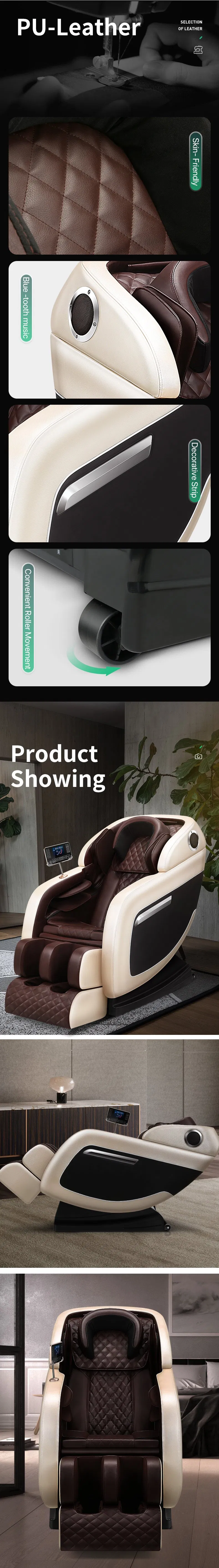 2019/2020 Jare Executive Sofa Zero Gravity Best Back Shiatsu Massage Chair