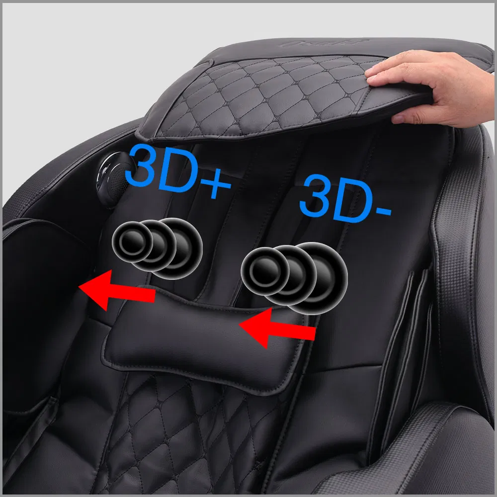 4D Excelit Fullbody Massagechair 3dplus and Minus Gravity with Bluetooth