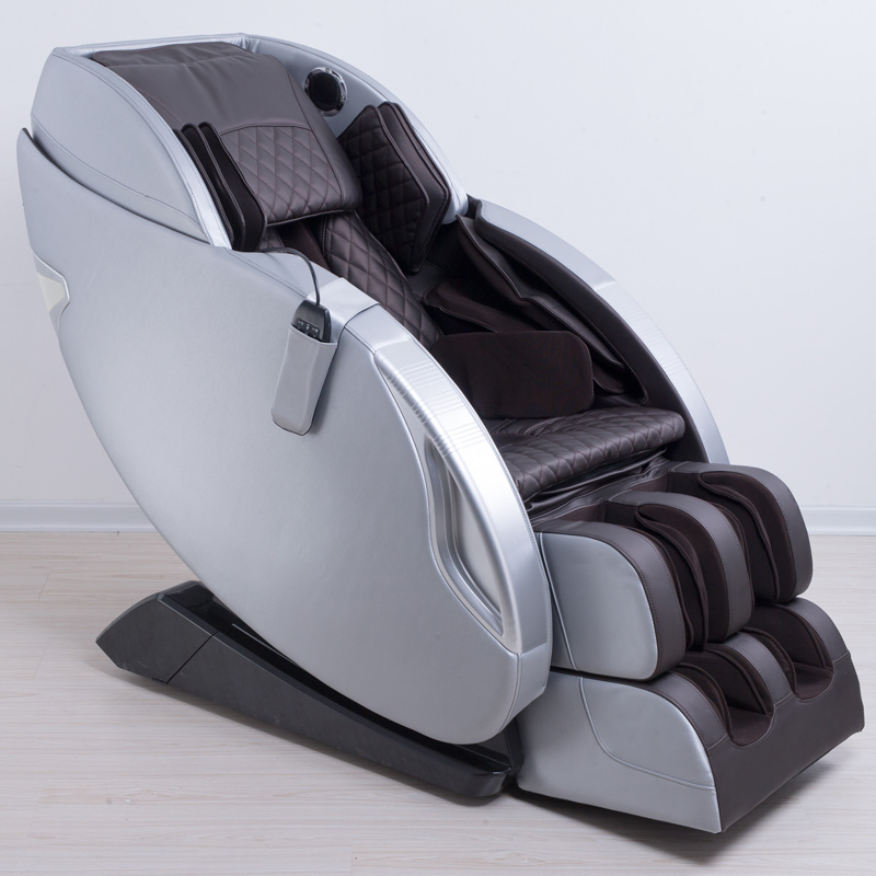 Best Zero Gravity Electric Massage Chair, MW-860L Silver Grey