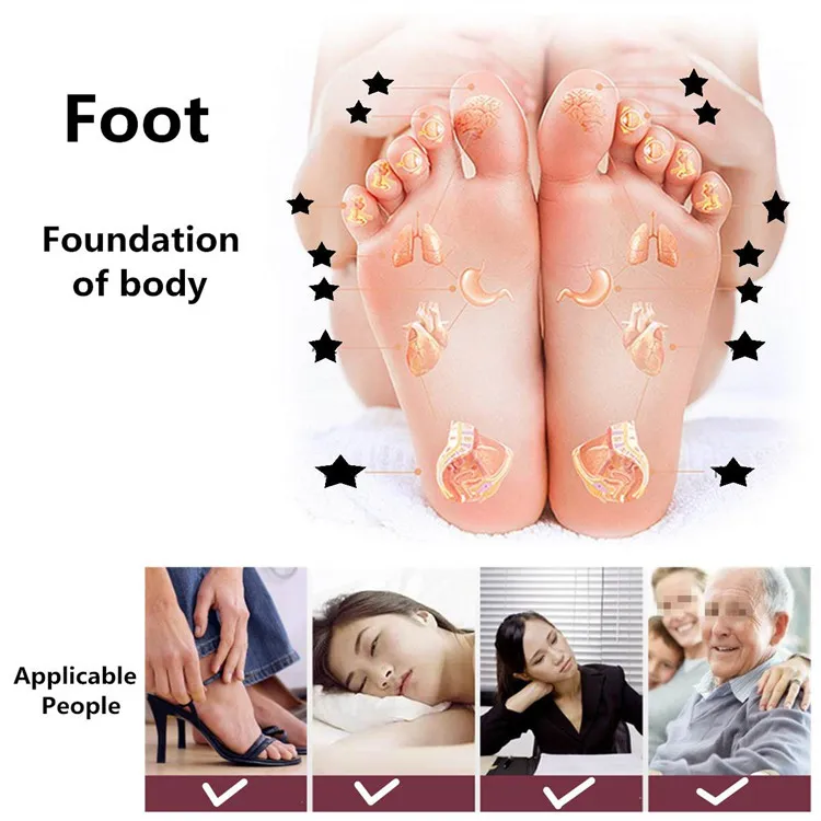 Blood Circulation Machine Leg Relaxation Kneading Roller Vibrator Electric Shiatsu Foot Massager
