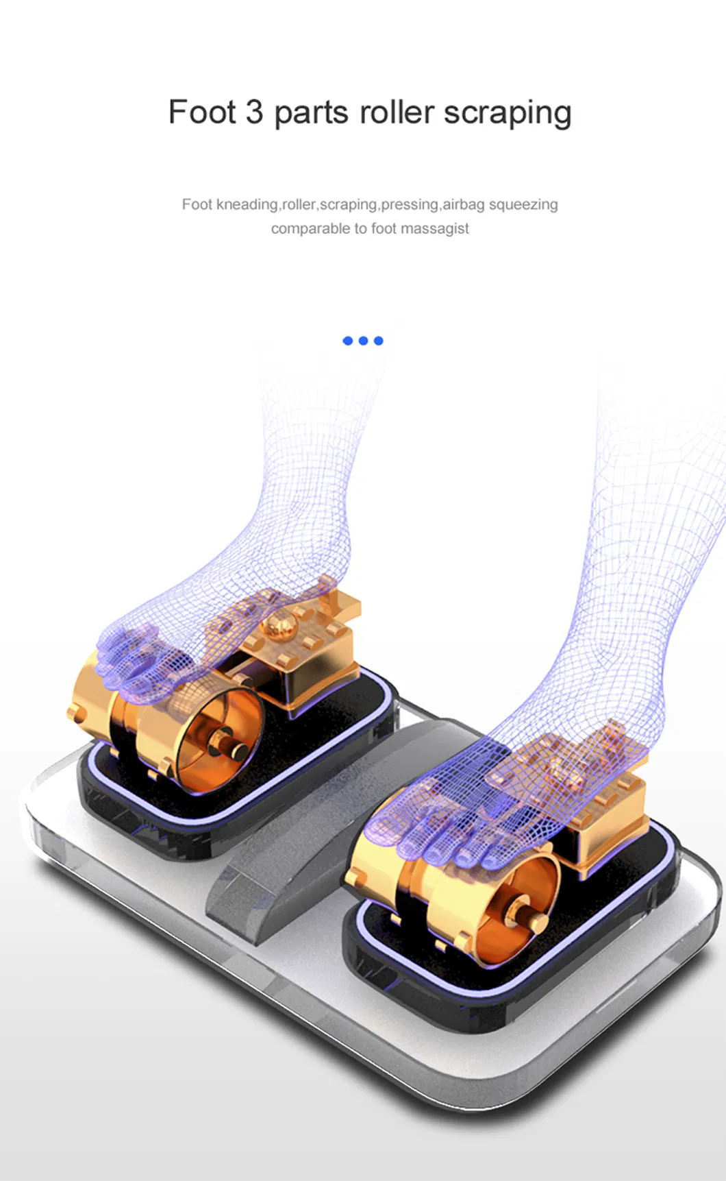 China Supplier Luxury Relax 4D Zero Gravity Heat Massage Chair