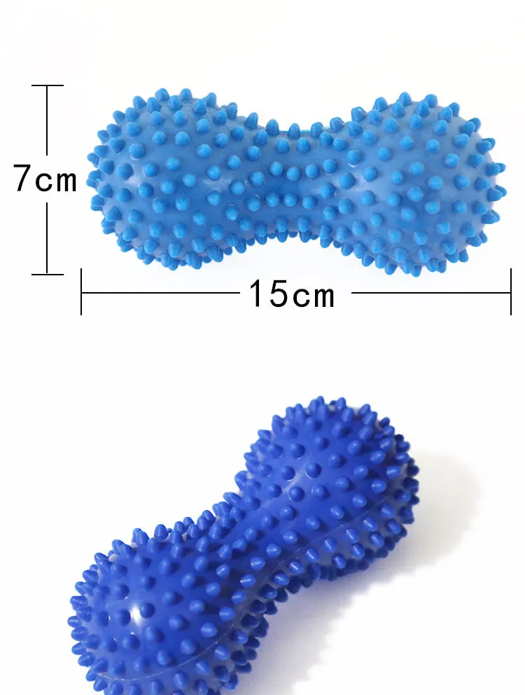 Colored Therapy Sports Gym Yoga Fitness PVC massage Ball