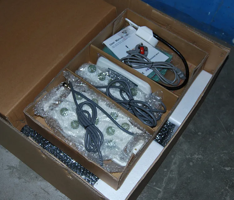 Electric Automatic Full Body Spine Thai Acupressure Infrared Heating Thermal Jade Massage Bed for Home Use