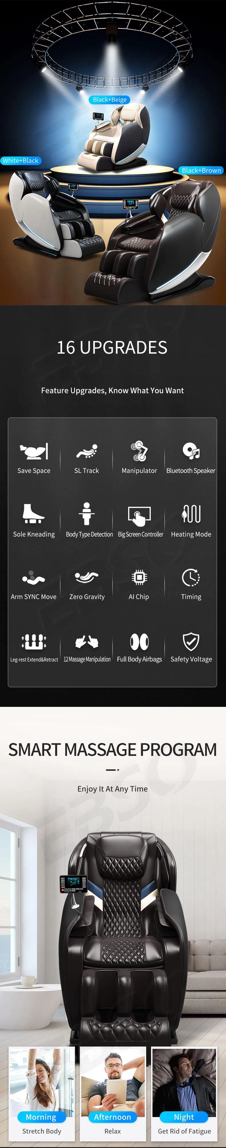 Electric Commercial Use Coin Bill Dollar Operated Airport Vending Massage Chair