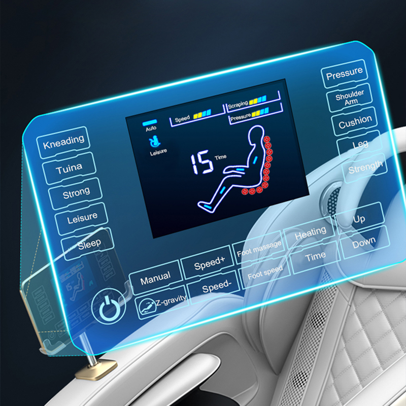 Electric Zero Gravity Full Body Care Foot Shiatsu Massage Chair