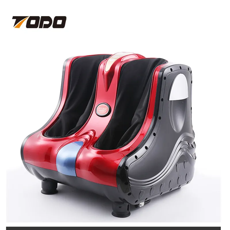 Foot Massager Ankle Calf Leg Shiatsu Kneading Rolling Vibration Heat 4 Motors