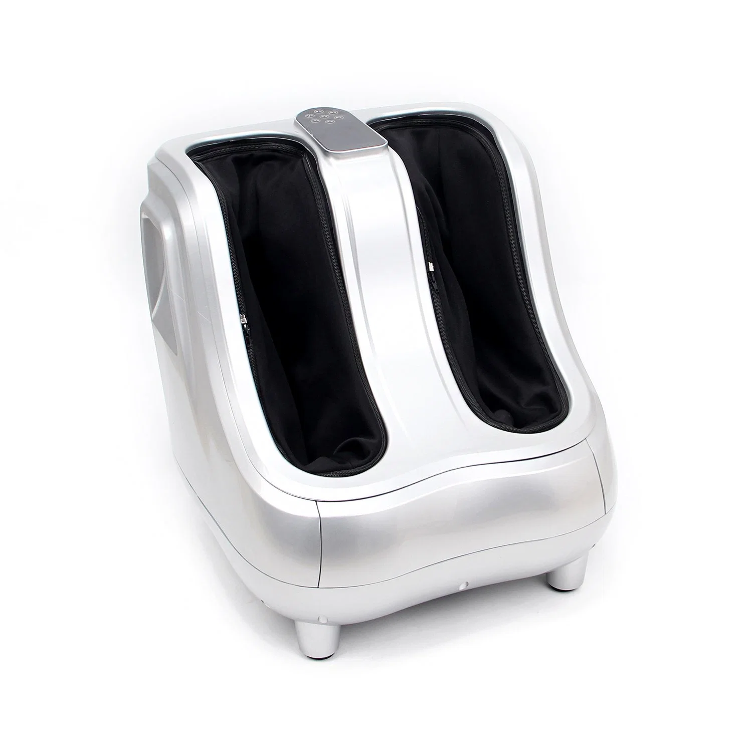 Foot Massager Ankle & Calf Leg Shiatsu Kneading Rolling Vibration Heat Foot Leg Massager with 4 Motors