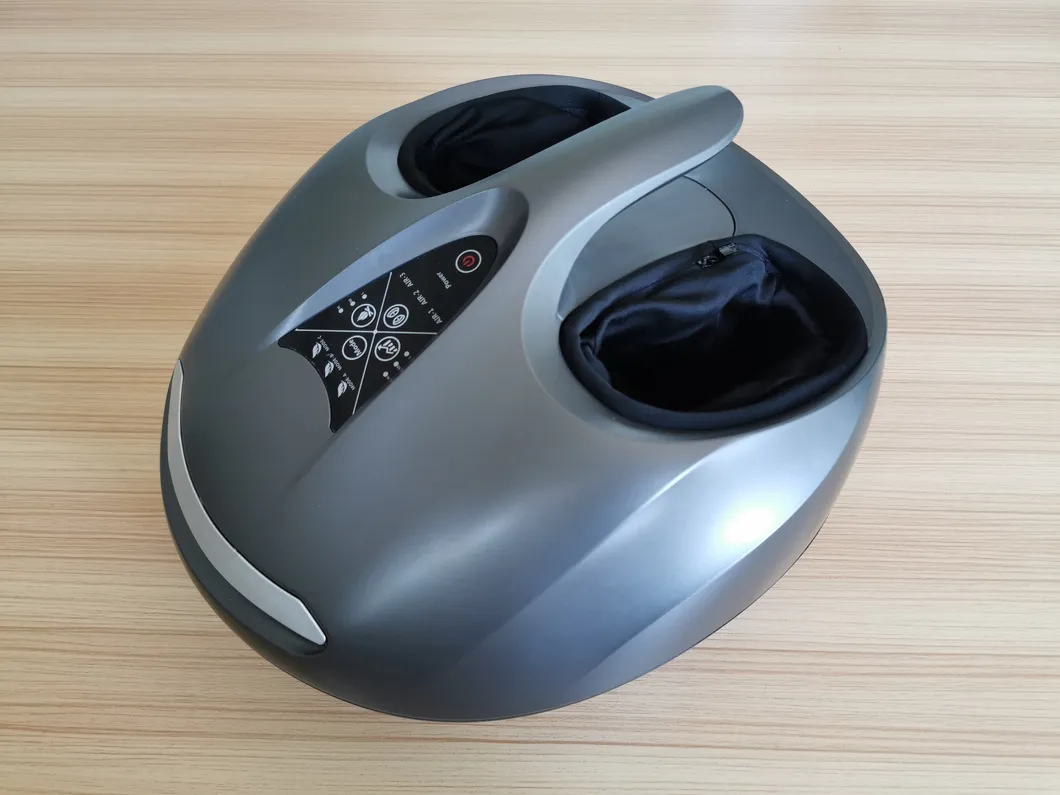 Foot Massager Machine with Heat Function, Shiatsu Deep Kneading, Air Compression, Multiple Massage Modes and Multi-Level Setting Adjustable Intensities