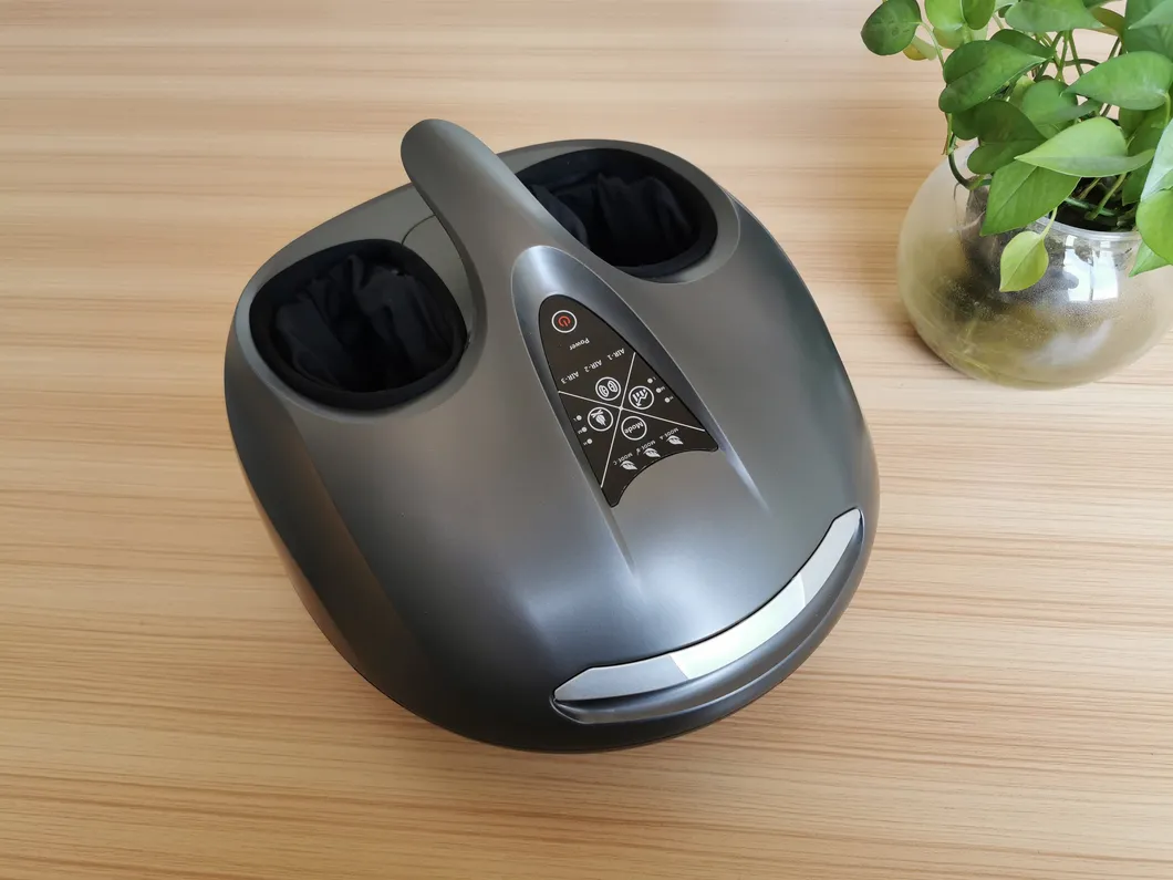 Foot Massager Machine with Heat Function, Shiatsu Deep Kneading, Air Compression, Multiple Massage Modes and Multi-Level Setting Adjustable Intensities