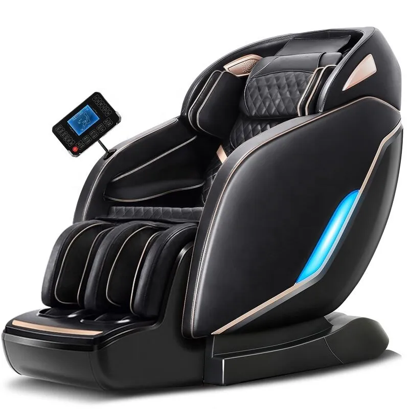 Full Body Zero Gravity Recliner Chair Heat Therapy Foot Roller Massage Chair Electric Shiatsu