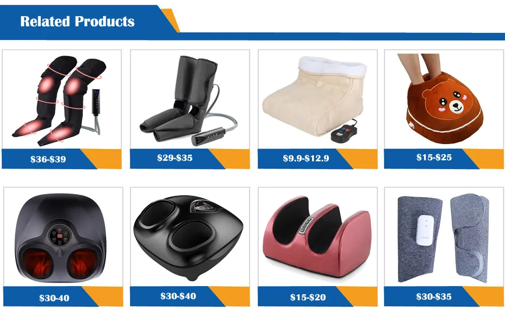 Good Quality Shiatsu Kneading Air Pressure Vibrating Foot Massager