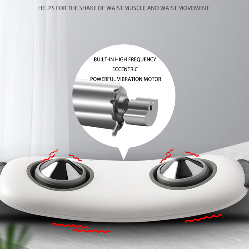 Hezheng Wireless Low Back Pain Massager with Heat, Air Compression, Vibration for Women Waist Therapy Use