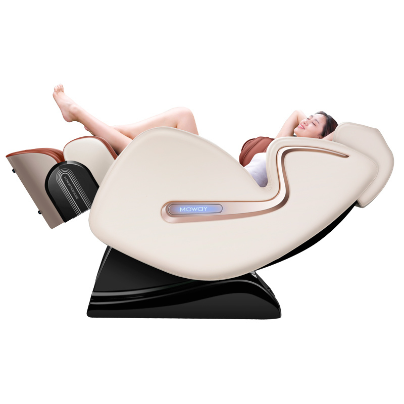 High-End Smart 3D SL Track Massage Chair, Brown