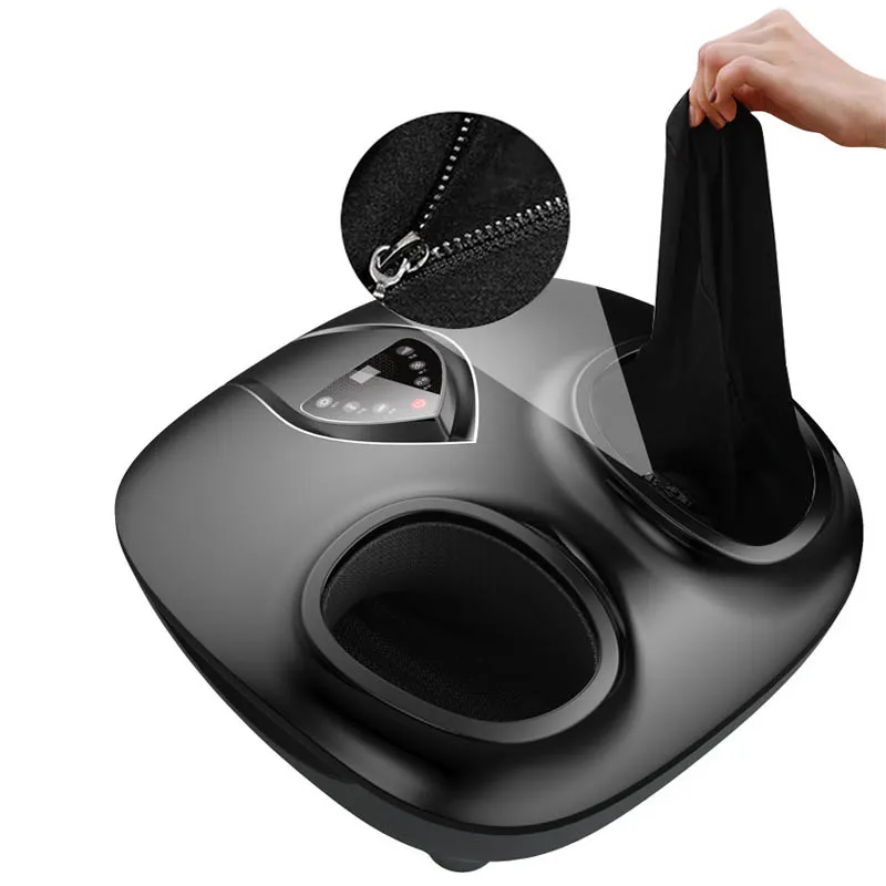 High Intensity Heating Kneading Rollers Air Compression Foot Massager