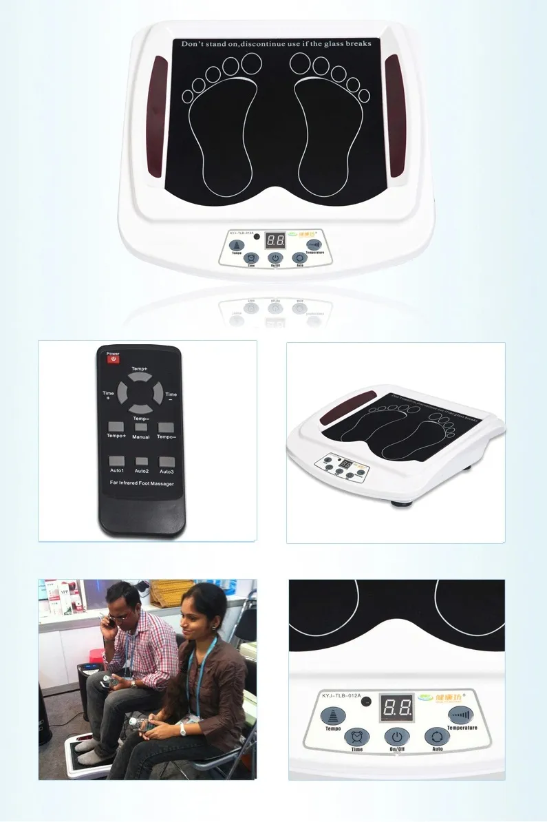 High Quality Improve Blood Circulation Jkf-Tlb-012A Electric Far Infrared Vibrating Foot Massager Machine