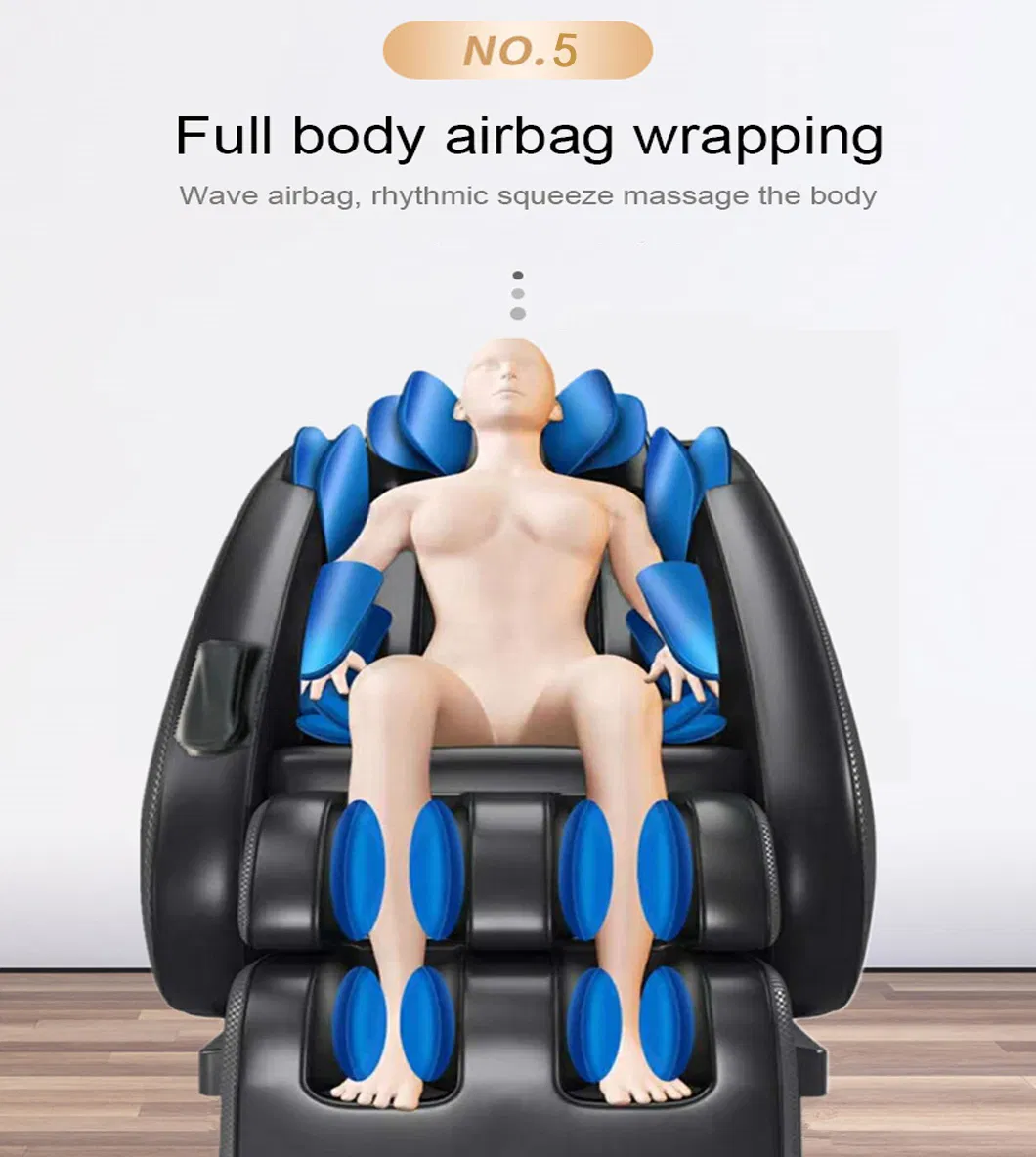 Home Office Automatic Full Body Shiatsu Kneading SPA Massage Chair