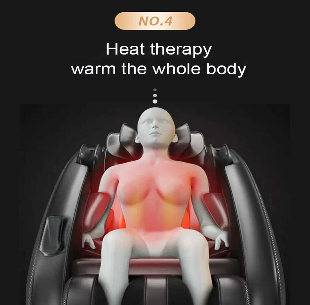 Home Office Automatic Full Body Shiatsu Kneading SPA Massage Chair