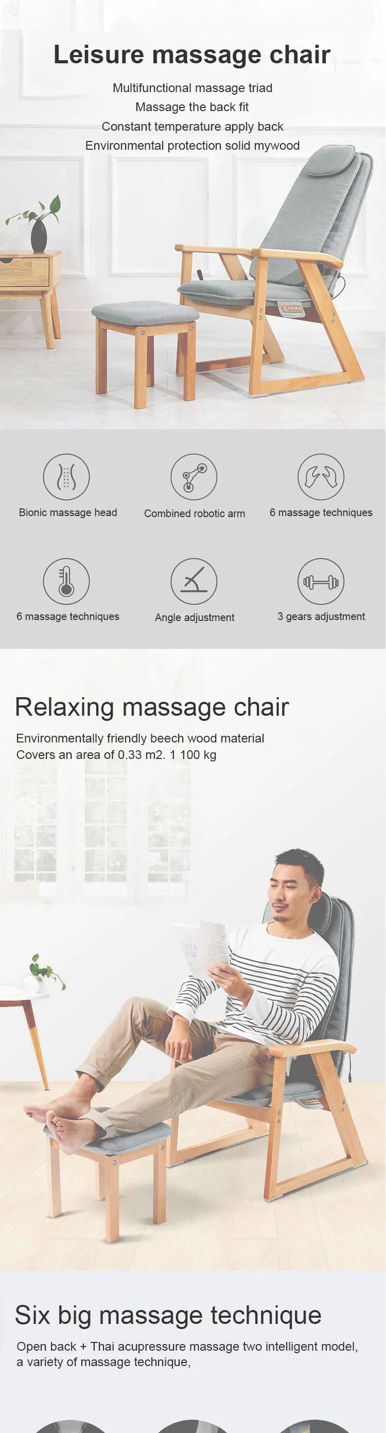 Hot Selling High Quality Folding Massage Chair Mini Massage Chair Folding Chair