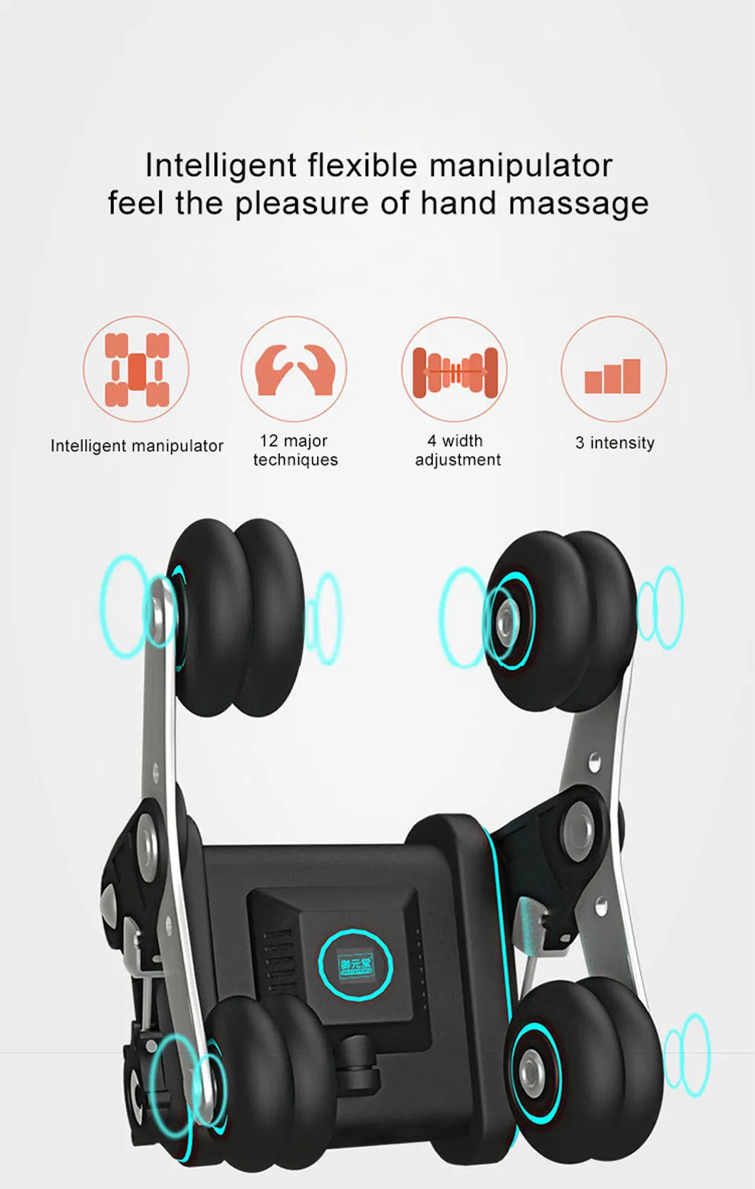 Hot Selling Shiatsu Tapping Kneading Vibration Heat Body Massage Chair