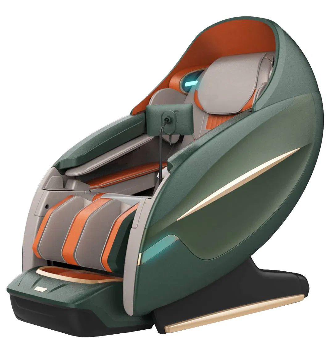 Latest Back Spine Massage Kneading Voice Control Massage Chair 5D