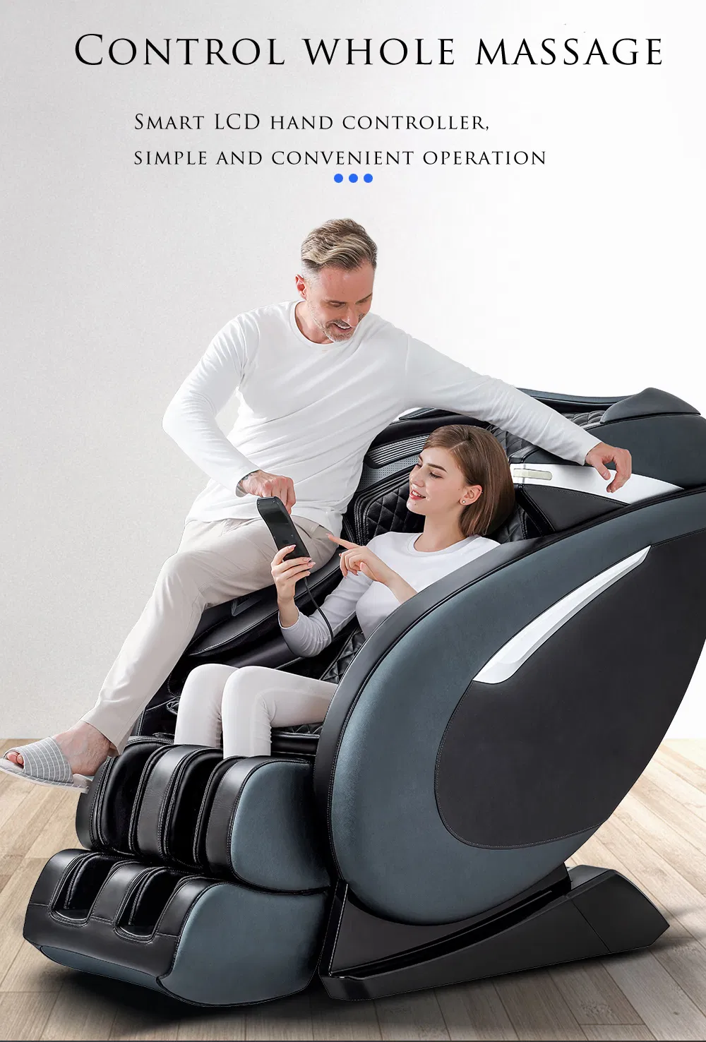 Mecha 4D Massage Chair Combined with Vibration, Massage, Heating