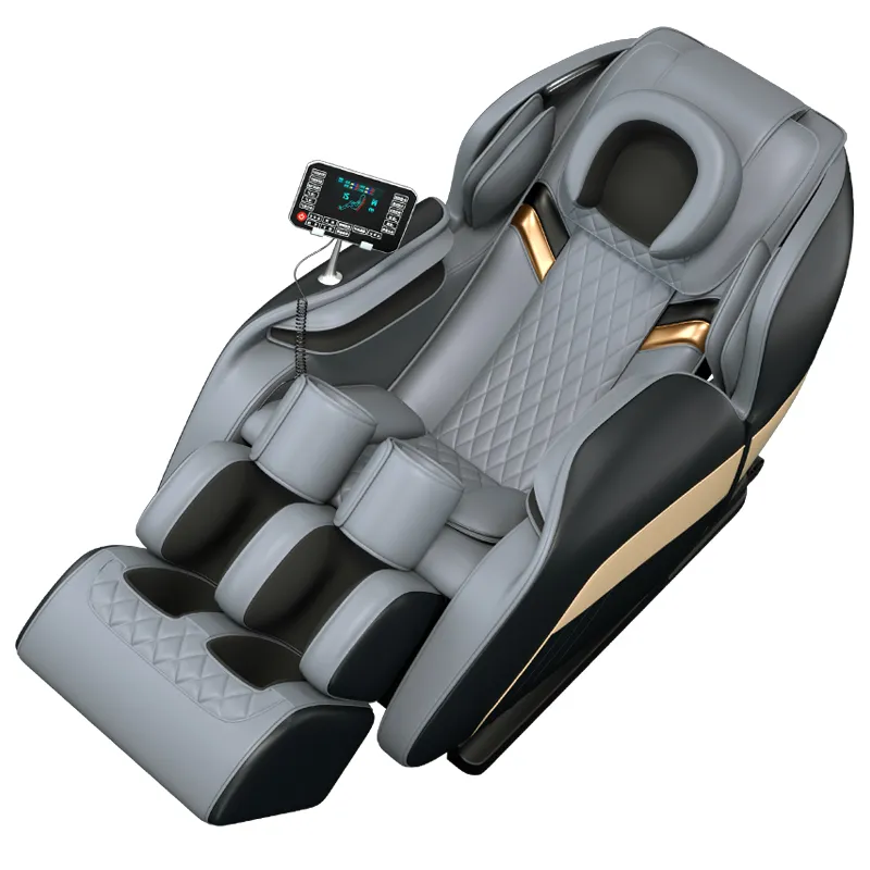 Muti-Function Simple 8d Zero Gravity 0ffice Electric Shiatsu Body Cheap 3D Massage Chair with Head Massager