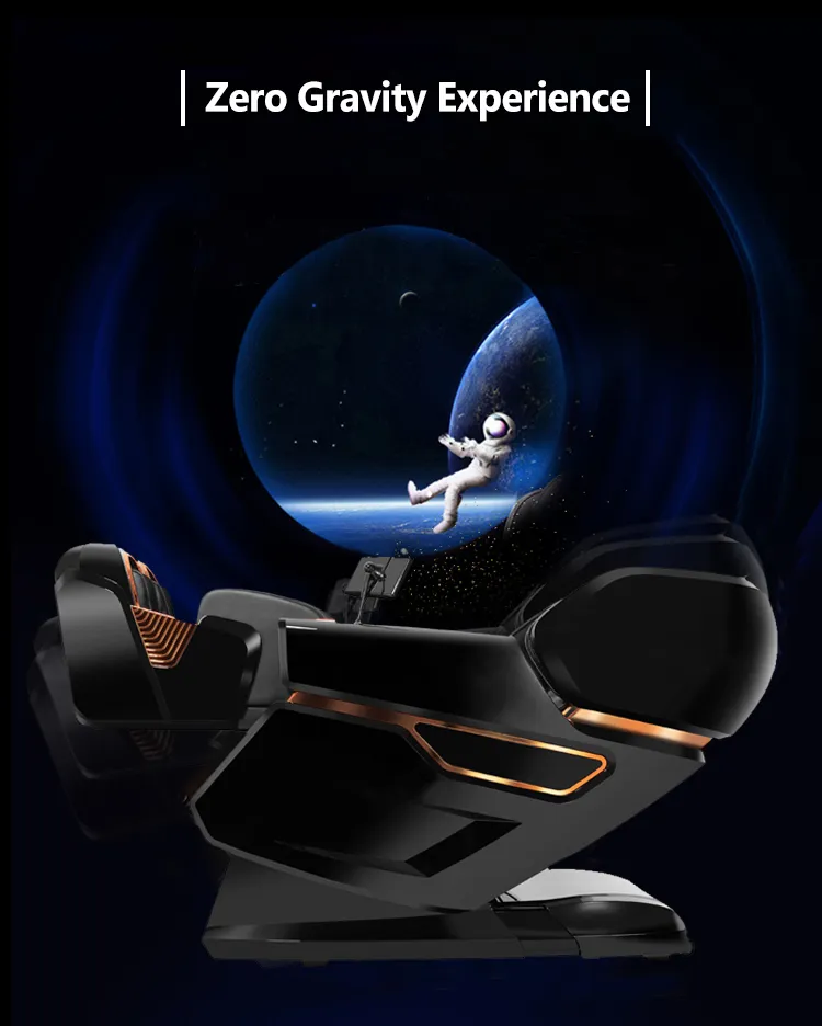 New Design Smart Bluetooth Speaker Recliner Massage Chair Shiatsu Massage