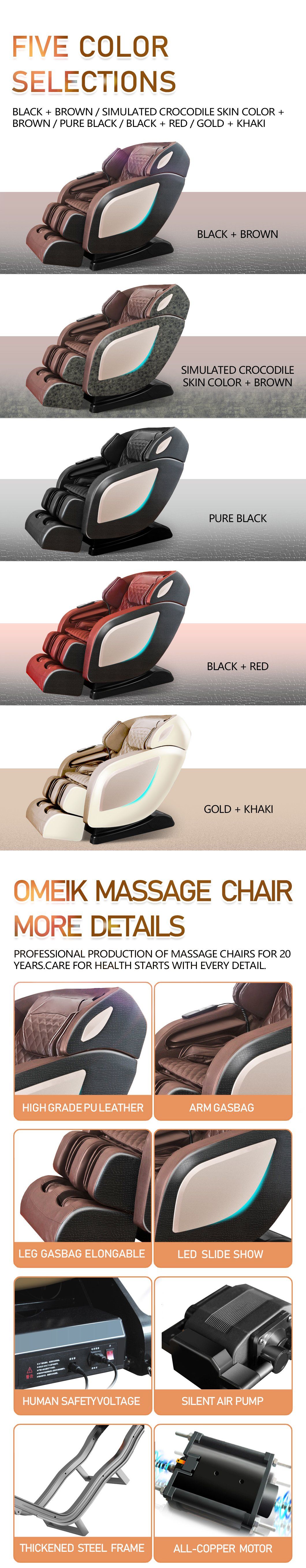 New Massage Chair Roller Massage Vibrator and Kneading Massage Chair