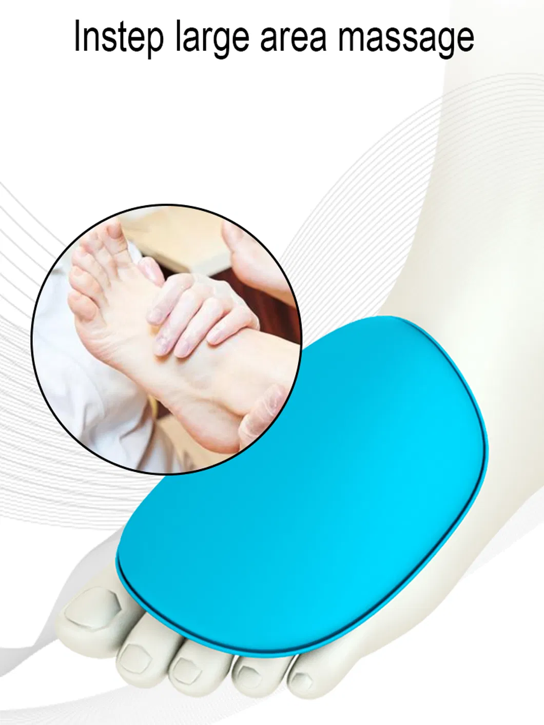 New Style Intelligent Foot Massager Rolling Heating Pressing Squeezing Scraping Foot Massager