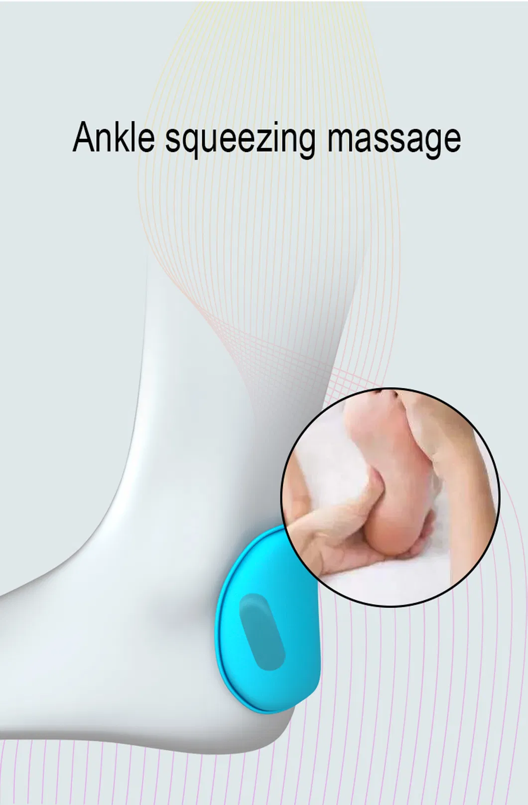 New Style Intelligent Foot Massager Rolling Heating Pressing Squeezing Scraping Foot Massager