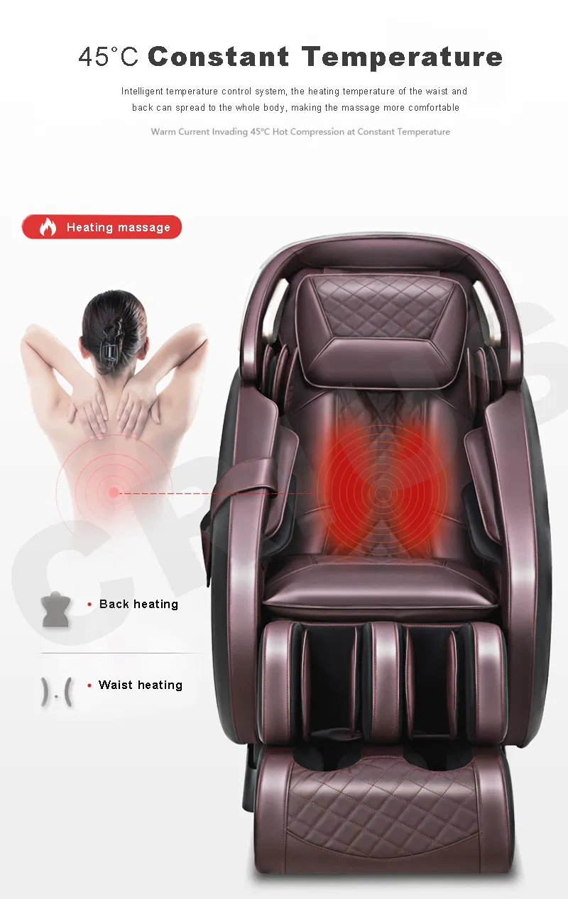 Ningde Crius Electric Luxury Full Body 3D Zero Gravity 4D Foot Massage Chair