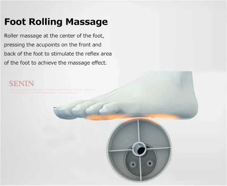 Ningdeccrius CF-12 Shiatsu Heating Vibration Electric Blood Circulation Air Compression Calf SPA Foo Leg Massager with Heat