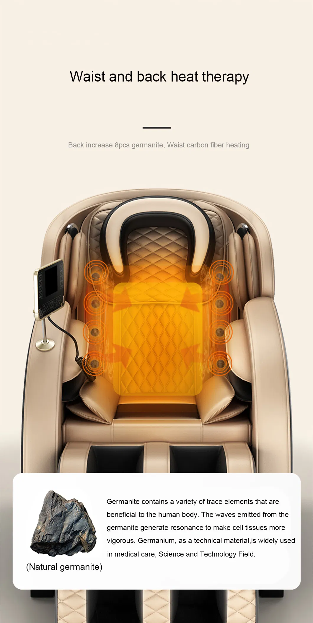 Professional Heated Zero Gravity Home Office Use Rolling Kneading SPA Massage Chair