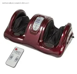Shiatsu Kneading Rolling Infrared Pain Relieve Air Pressure Foot Massager with Remote Controller